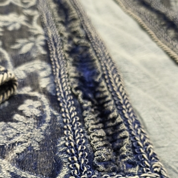 Coldwater Creek Blue Textured Blazer - Picture 8 of 16